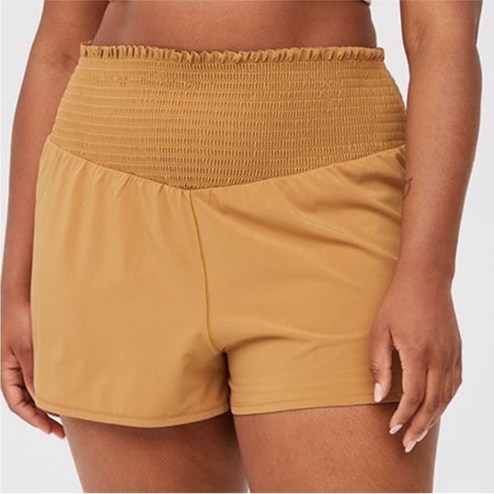OFFLINE by Aerie Real Me Smocked Running Shorts